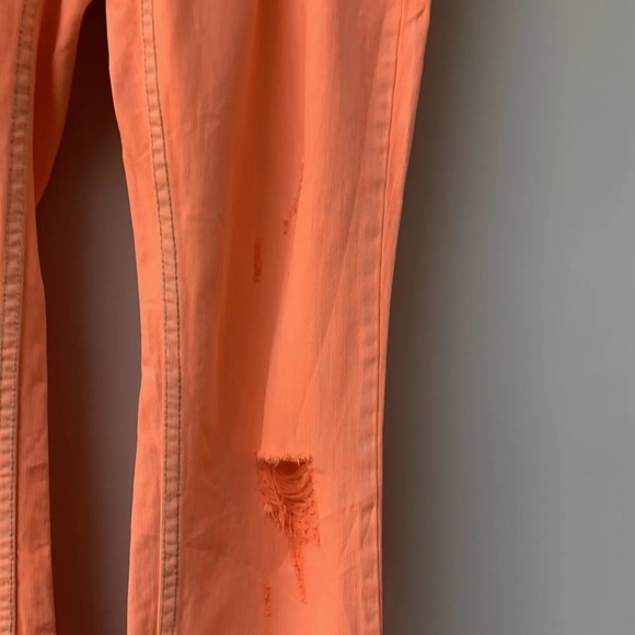 RIVER ISLAND Neon Orange Jeans
Low rise
Straight leg
UK 12 petite
Mark - Picture 16 of 16